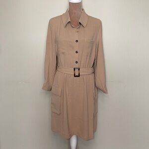 Monteau Los Angeles Women’s Taupe Dress NWOT